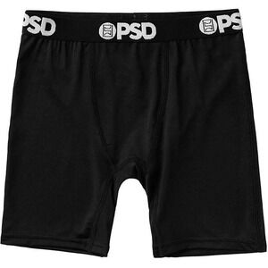 PSD Youth Boys Boxer Briefs 1 Pack Sports Black Size Small 22-23